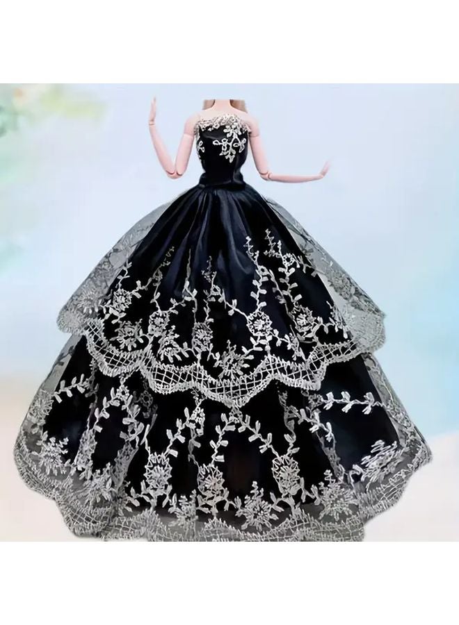 Elegant Lady Wedding Dress For 11.8 Inch Doll Style W173 B Gift Toy - Image 4